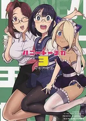Manga Complete Set Honey Tochka (3) (ハニートーチカ 全3巻セット)  / Ushi Hashiru