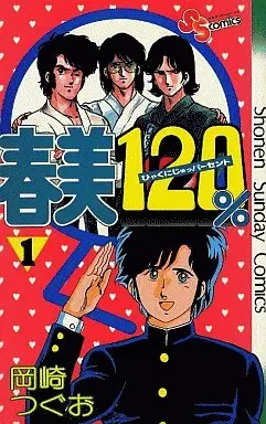 Manga Complete Set Harumi 120% (6) (春美120% 全6巻セット)  / Okazaki Tsuguo