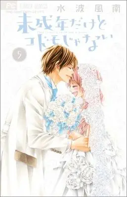 Manga Complete Set That is not a child but a minor (Miseinen dakedo Kodomo ja Nai) (5) (未成年だけどコドモじゃない 全5巻セット)  / Minami Kanan