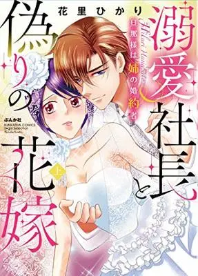 Manga Dekiai Shachou to Itsuwari no Hanayome (溺愛社長と偽りの花嫁 旦那様は姉の婚約者 (上) (ぶんか社コミックス Sgirl Selection Kindan Lovers))  / Hanasato Hikari