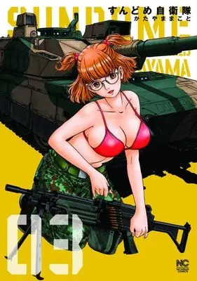 Manga Complete Set Sundome Jieitai (3) (すんどめ自衛隊 全3巻セット)  / Katayama Makoto