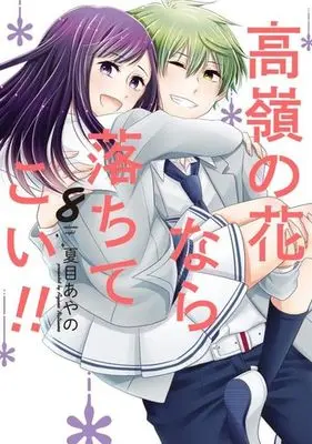 Manga Complete Set Lofty Flower, Fall for Me!! (Takane no Hana nara Ochitekoi!!) (8) (高嶺の花なら落ちてこい!! 全8巻セット)  / Natsume Ayano