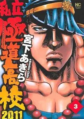 Manga Complete Set Shiritsu Kiwamemichi Koukou 2011 (3) (私立極道高校2011 全3巻セット) 