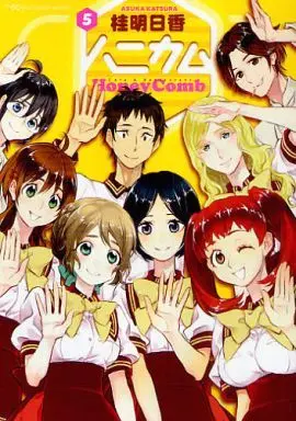 Manga Complete Set Honey Comb (5) (ハニカム  全5巻セット)  / Katsura Asuka