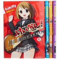 Manga Complete Set K-On! (4) (けいおん! 全4巻完結セット (まんがタイムKRコミックス))  / Kakifly