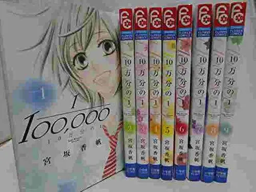 Manga Set 10-manbun no 1 (9) (10万分の1 コミック 全9巻セット)  / Miyasaka Kaho