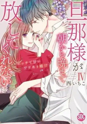 Manga Danna-sama ga Asakara ban made Hanashite Kurenai ~ Ecchi de Amai Wakeari Kon!? vol.4 (旦那様が朝から晩まで放してくれない(4))  / Nishi Ichiko