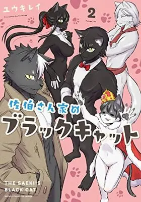 Manga Saeki-sanchi no Black Cat vol.2 (佐伯さん家のブラックキャット 2 (2) (少年チャンピオン・コミックス))  / Yuuki Ray