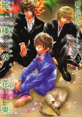 Manga Complete Set Himesama no Hanabata (3) (姫様の花束 全3巻セット)  / Aomata Pinku