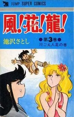 Manga Complete Set Kaze! Hana! Ryuu! (3) (風!花!龍! 全3巻セット / 池沢さとし)  / Ikezawa Satoshi