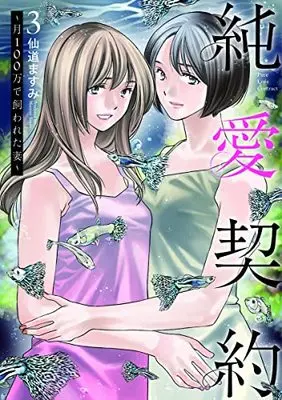 Manga Junai Keiyaku vol.3 (純愛契約 3 ~月100万で飼われた妻~ (ヤングジャンプコミックス))  / Sendou Masumi