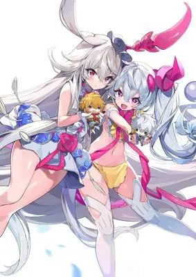 Art Book Last Period (LAST PERIOD OFFICIAL CHARACTER ART WORKS2)  / Happy Elements