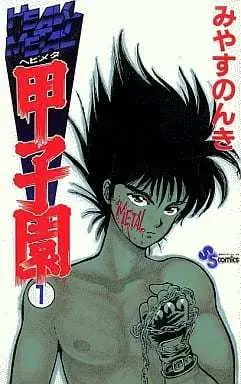 Manga Complete Set Heavy Metal Koushien (4) (HEAVYMETAL甲子園 全4巻セット / みやすのんき)  / Miyasu Nonki