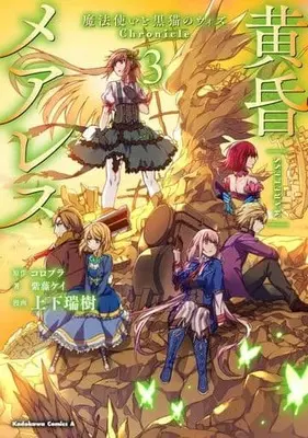 Manga Complete Set Tasogare Mearesu -Mahoutsukai to Kuroneko no Uizu Chronicle- (3) (黄昏メアレス ‐魔法使いと黒猫のウィズ Chronicle‐ 全3巻セット)  / Shiyouka Mizuki