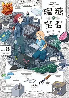 Manga Ruri no Houseki vol.3 (瑠璃の宝石 3 (3) (ハルタコミックス))  / Shibuya Keiichirou