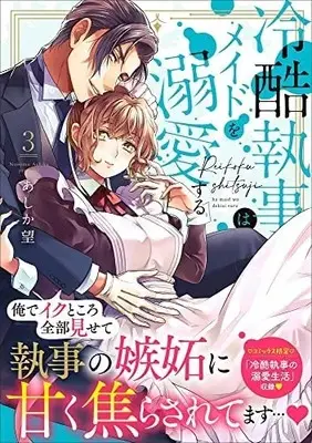 Manga Set Reikoku Shitsuji wa Maid wo Dekiai suru (3) (冷酷執事はメイドを溺愛する コミック 1-3巻セット)  / Ashika Nozomu
