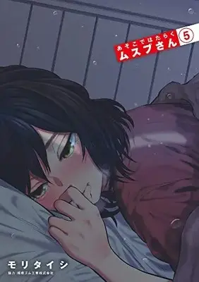 Manga Asoko de Hataraku Musubu-san vol.5 (あそこではたらくムスブさん(5): ゲッサン少年サンデーコミックス)  / Mori Taishi