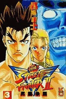 Manga Complete Set Street Fighter II (3) (ストリートファイター2V烈伝 全3巻セット)  / 馬場康士