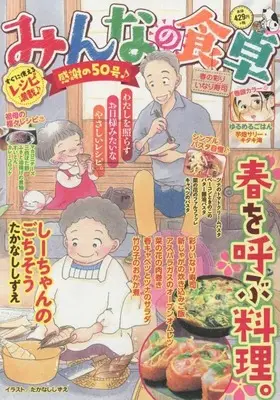 Manga Minna no Shokutaku (みんなの食卓 春の彩りいなり寿司 (ぐる漫))  / Anthology