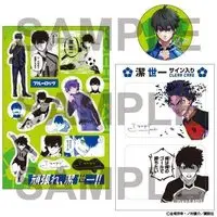 Special Edition Manga Blue Lock vol.25 (ブルーロック(25) 潔・蜂楽サイン入り公式応援セット付き特装版: 講談社キャラクターズA) 