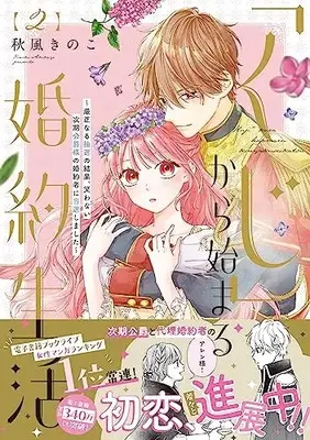 Manga "Kuji" kara Hajimaru Konyaku Seikatsu - Gensei naru Chuusen no Kekka, Warawanai Jiki Koushaku-sama no Konyakusha ni Tousen shimashita vol.2 (「くじ」から始まる婚約生活~厳正なる抽選の結果、笑わない次期公爵様の婚約者に当選しました~ (2) (フレックスコミックス エトワール))  / Akikaze Kinoko