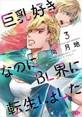 Manga Set Kyonyuu Zuki nanoni BL Kai ni Tensei Shimashita (3) (巨乳好きなのにBL界に転生しました コミック 1-3巻セット)  / Nao Tsukiji