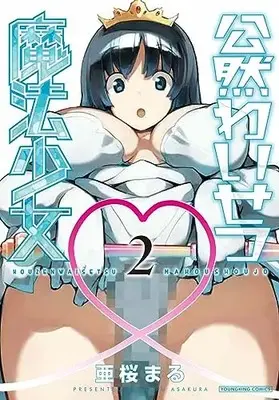Manga Kouzen Waisetsu Mahou Shoujo vol.2 (公然わいせつ魔法少女 2 (2巻) (YKコミックス))  / Asakura Maru
