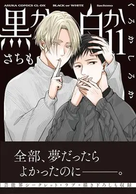 Manga Black or White (Kuro ka Shiro ka) vol.11 (黒か白か 第11巻)  / Sachimo