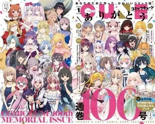 Magazine Monthly Comic Cune (付録付)月刊コミックキューン 2024年1月号) 