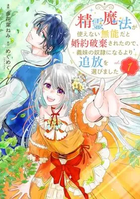 Manga Seirei Mahou ga Tsukaenai Munou da to Konyaku Hakisareta no de, Gimai no Dorei ni Naru Yori Tsuihou wo Erabimashita vol.1 (精霊魔法が使えない無能だと婚約破棄されたので、義妹の奴隷になるより追放を選びました 1 (集英社ガールズコミックス))  / 多花葉 ねみ