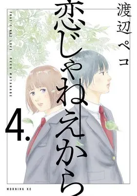 Manga Koi ja Neekara vol.4 (恋じゃねえから(4) (モーニング KC))  / Watanabe Peco