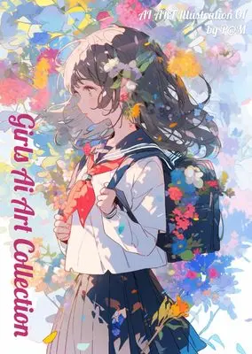 Art Book Girls AI Art Collection (Girls AI Art Collection ＜AIイラスト集＞)  / P@M