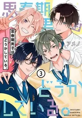 Manga Set Shishunki Danshi wa Douka Shite Iru. (3) (思春期男子はどうかしている。　コミック　全3巻セット (KADOKAWA))  / Ameno