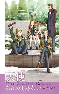 Manga Complete Set Tenshi Nanka ja Nai (Vol.1-5) (天使なんかじゃない 新装再編版)  / Yazawa Ai