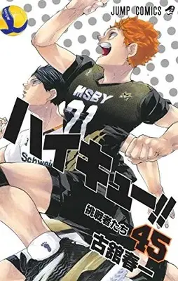 Manga Complete Set Haikyu!! (Main Series) (Vol.1-45) (ハイキュー！！)  / Furudate Haruichi