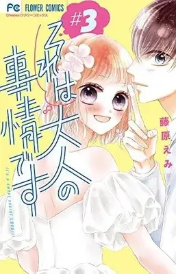 Manga Complete Set Sore wa Otona no Jijou desu (Vol.1-3) (それは大人の事情です)  / 藤原えみ