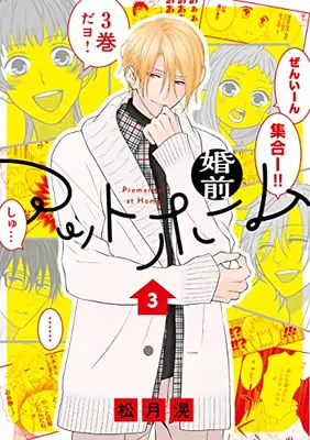 Manga Complete Set Konzen At Home (Vol.1-3) (婚前アットホーム)  / Matsuzuki Kou