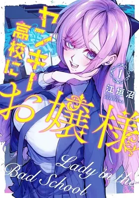 Special Edition Manga with Acrylic stand Yankee Koukou ni Ojou-sama vol.1 (ヤンキー高校にお嬢様 1『アクリルフィギュア付きメロンブックス限定版』)  / Egaki Numa