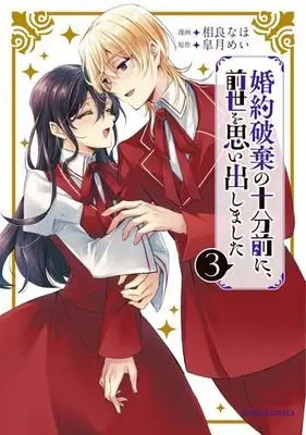 Manga Set Konyaku Haki no Juppun Mae ni, Zense wo Omoidashimashita (3) (婚約破棄の十分前に、前世を思い出しました　コミック　1-3巻セット (キルタイムコミュニケーション))  / Sagara Naho & Satsuki Mei
