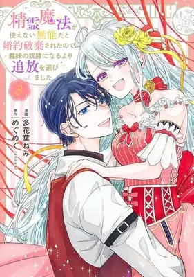Manga Seirei Mahou ga Tsukaenai Munou da to Konyaku Hakisareta no de, Gimai no Dorei ni Naru Yori Tsuihou wo Erabimashita vol.3 (精霊魔法が使えない無能だと婚約破棄されたので、義妹の奴隷になるより追放を選びました 3 (集英社ガールズコミックス))  / 多花葉 ねみ