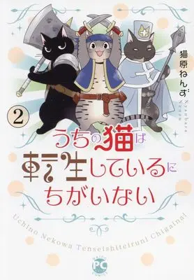 Manga Uchi no Neko wa Tensei shiteiru ni Chigainai vol.2 (うちの猫は転生しているにちがいない 2 (DaitoComics))  / Nyanbara Nenzu