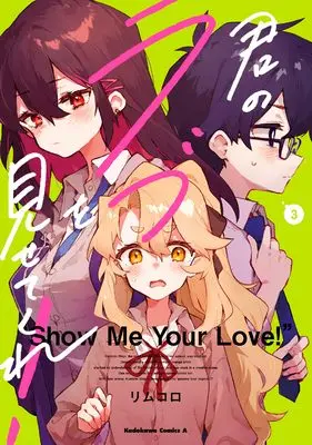 Manga Kimi no Love wo Misetekure! vol.3 (君のラブを見せてくれ! (3) (角川コミックス・エース))  / Rimukoro