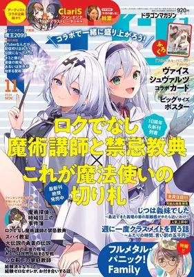Magazine Dragon Magazine (ドラゴンマガジン 2024年11月号) 