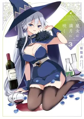Special Edition Manga with Acrylic stand Majo wa Mangetsu ni Saku vol.3 (魔女は満月に咲く 3『描き下ろしアクリルフィギュア付きメロンブックス限定版』)  / Hara Yui