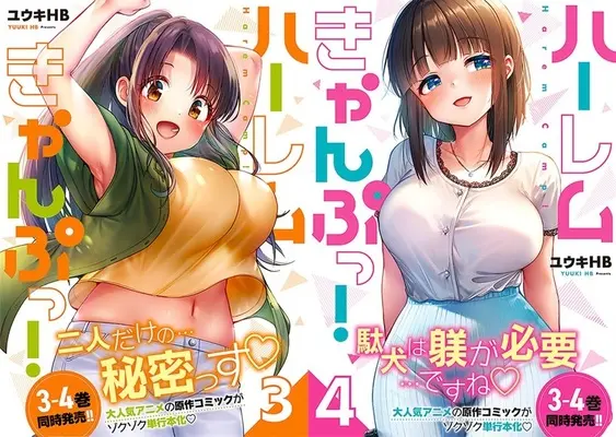 Manga Harem Camp! (「ハーレムきゃんぷっ!」3巻&4巻 同時購入セット)  / Yuuki Hb