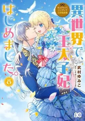 Manga Set Fake Cinderella (8) (なんちゃってシンデレラ王宮陰謀編 異世界で、王太子妃はじめました。　コミック　全8巻セット (KADOKAWA/エンターブレイン))  / Takemura Yumiko & 汐邑雛