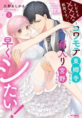 Manga Set Sorosoro ××× no Dankai desu! (3) (そろそろ×××の段階です!～コワモテ東郷寺さんと箱入り宮野ちゃんは早くシたい!～　コミック　全3巻セット)  / Tadano Ashigaru