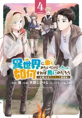 Manga What should I do in different world? (Isekai ni Kita Mitai dakedo Dou Sureba Ii no Darou) vol.4 (異世界に来たみたいだけど如何すれば良いのだろう (4) ～社畜SEのマイペース冒険記～ (バーズコミックス))  / Amano Kohitsuji