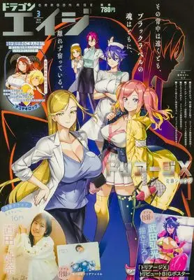 Magazine Monthly Dragon Age (ドラゴンエイジ 2025年3月号) 