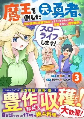 Manga Maou wo Taoshita Moto Yuusha, Moto no Sekai ni wa Modorenai to Imasara Iwaretanode, Oukoku wo Sutete Suki Katte ni Slow Life Shimasu! vol.3 (魔王を倒した元勇者、元の世界には戻れないと今さら言われたので、王国を捨てて好き勝手にスローライフします! 3 (グラストCOMICS)) 